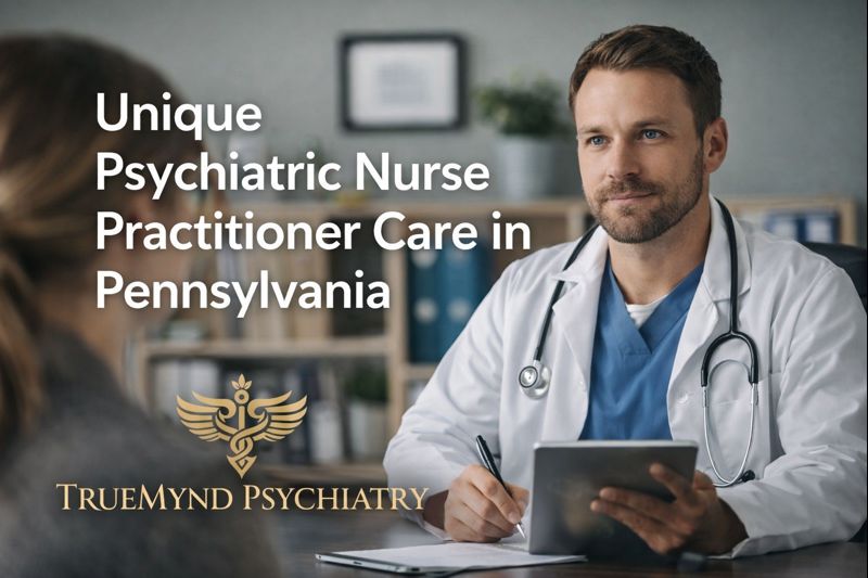 Psychiatric nurse practitioner providing patient-centered mental health care in Pennsylvania
